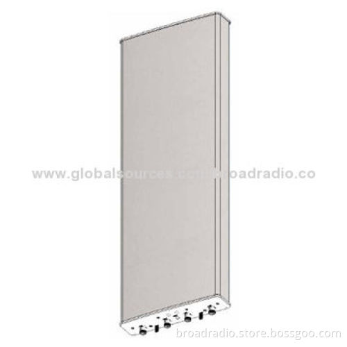 824-960MHz Dual-slant Two-beam Manual Tilt Base Station Panel Antenna, 19dBi Gain